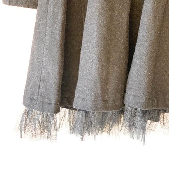 AOISOS Black Lined Coat (size: 8) - Picture 14 of 15